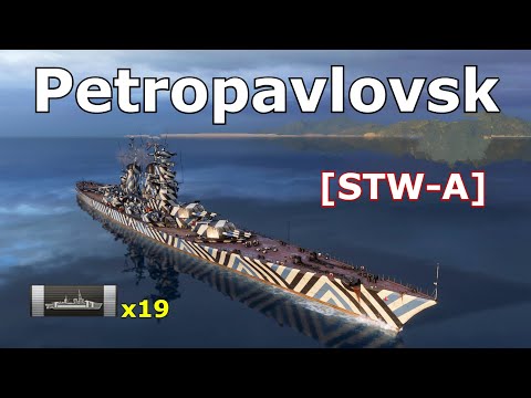 World of WarShips Petropavlovsk - 5 Kills 298K Damage