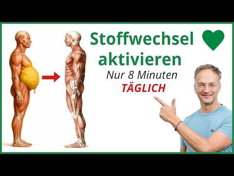 8-Minute Routine – Boost Fat Burning 💚 Activate Circulation