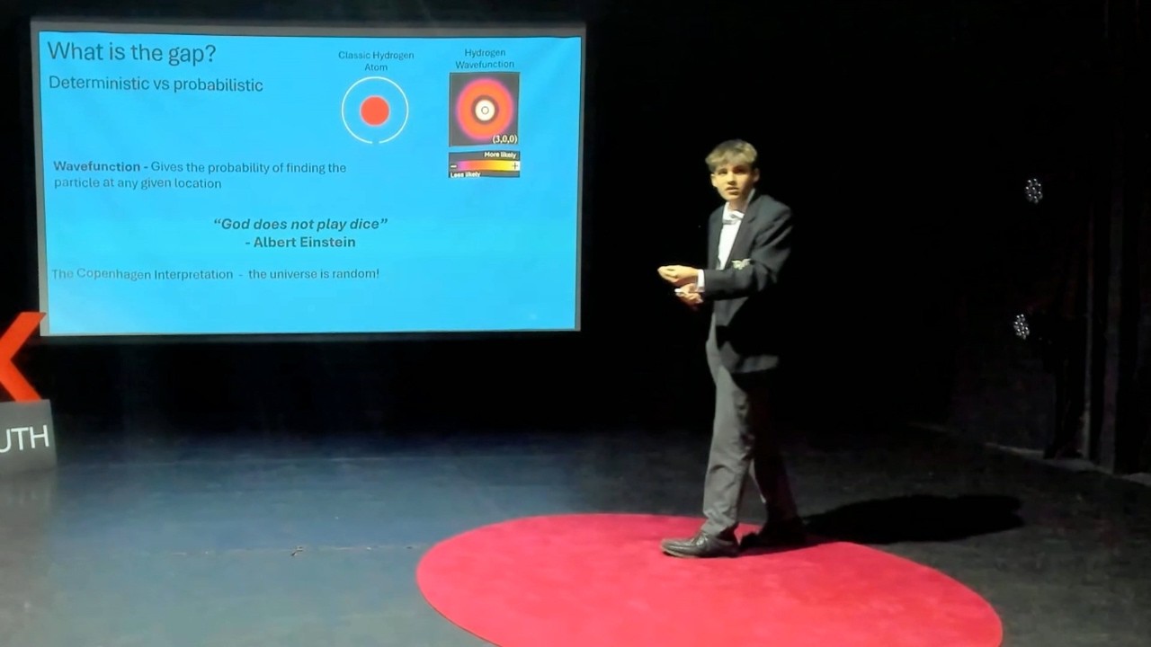 The Gap between General Relativity and Quantum Mechanics | Thomas White | TEDxDulwich College Youth