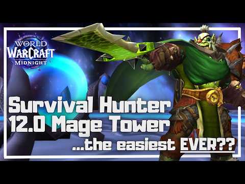 Closing the Eye | Survival Hunter Mage Tower | 12.0 Pre-patch