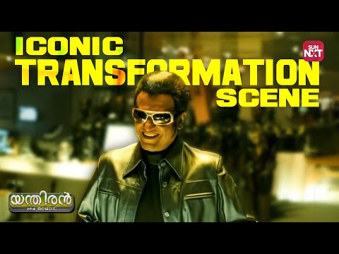Chitti 2.0 Transformation Scene 🔥 | Enthiran | Rajinikanth | Aishwarya Rai | Sun NXT Malayalam