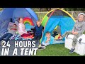 24 Hours in a Tent Challenge! 24 Hours in a Tent Challenge!