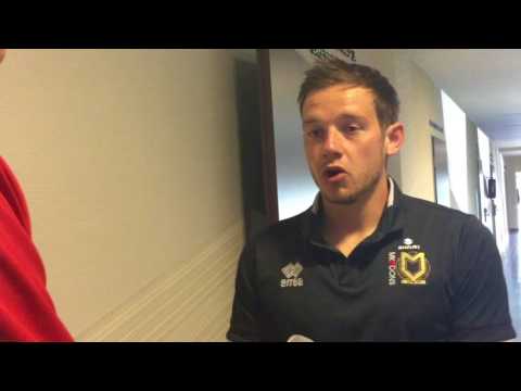 INTERVIEW: Pete Pawlett pleased to make MK Dons debut