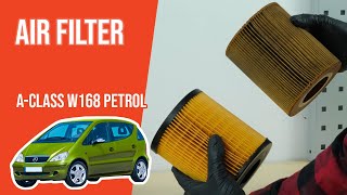 Youtube thumbnail of video "How to replace the air filter A-Class A140 W168 💨"