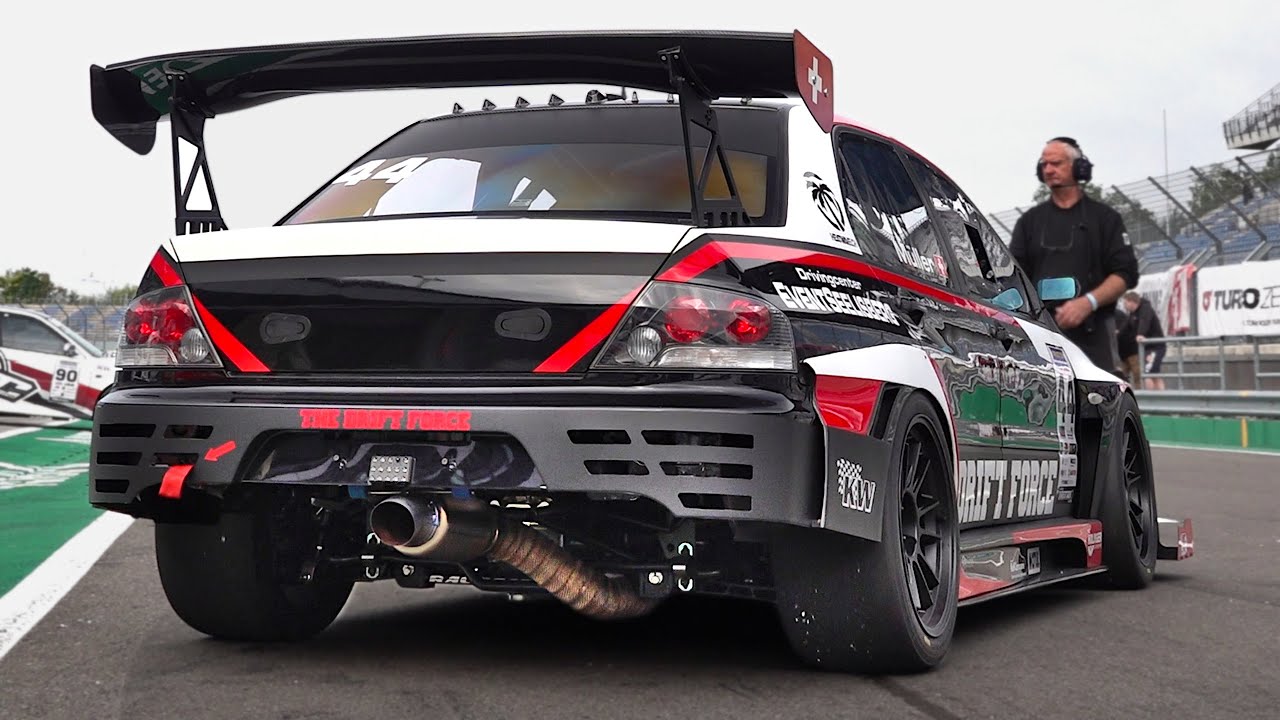 Onboard a 650awhp Mitsubishi Lancer EVO 9 full-blown Time Attack build at Lausitzring EuroSpeedway!