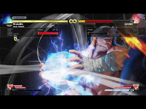 STREET FIGHTER V: CE - Ryu VT2 Touch of Death combo