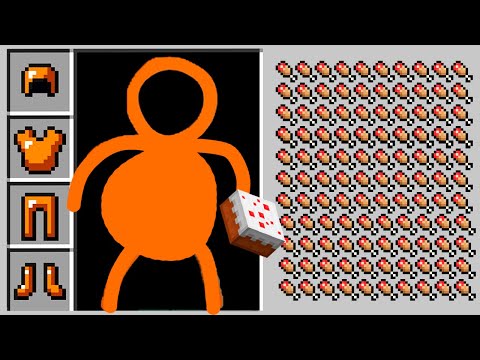 Stickman Animation Vs Minecraft ~ FAT STICKMAN INVENTORY /  Animator vs Animation Cartoon