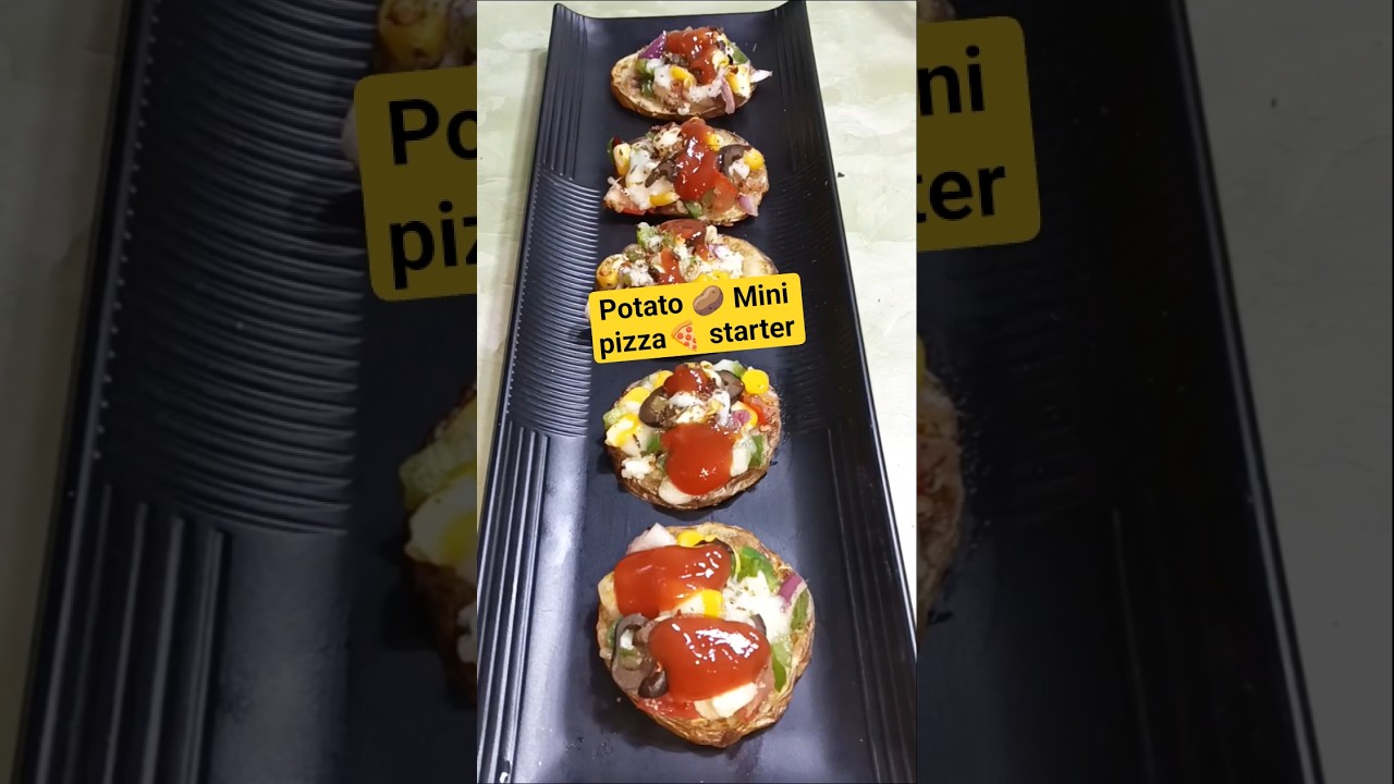Mini potato 🥔🍕 pizza #shorts​ #viral shorts😋10 Minute तैयार...