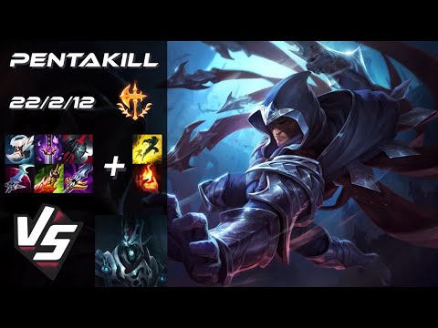 MID Talon vs Karthus [PENTAKILL] - NA Grandmaster Patch 14.24