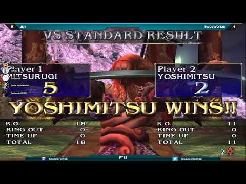 [Soul Calibur 3] Jer vs Twoswords FT15