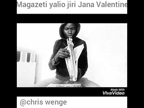 Cheka Na magazeti ya Chris wenge