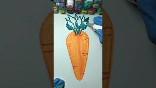 Carrot painting what happened next? Asmr sounds #carrot #carrots #carrothalwa #asmrsounds #united