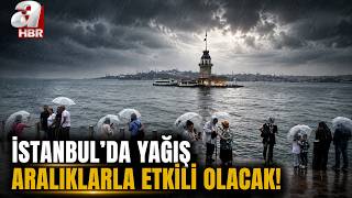 İstanbul'da Yağış Aralıklarla Etkili! | A Haber