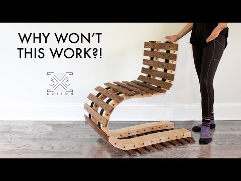 I ATTEMPT to make a Roll Up Chair… AGAIN...