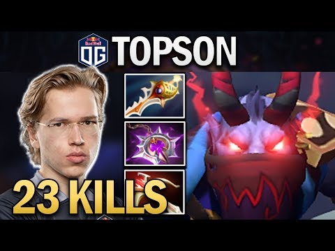 OG.TOPSON RIKI WITH 23 KILLS - DOTA 2 7.23 GAMEPLAY