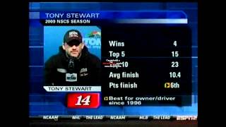 Tony Stewart Funny Interview Compilation PART 2