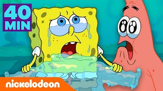 Download lagu SpongeBob | Momen-Momen Tersedih SpongeBob selama 40 Menit! | Nickelodeon Bahasa mp3