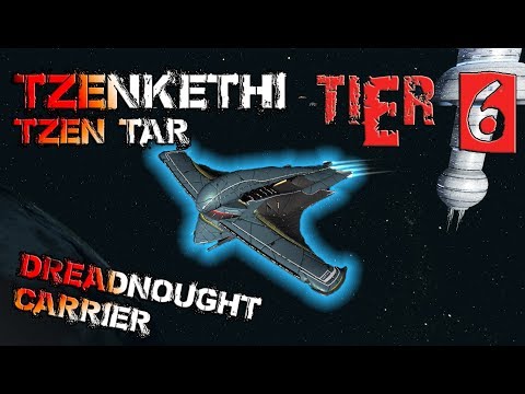 Tzenkethi Tzen-tar Dreadnought Carrier [T6] – with all ship visuals - Star Trek Online