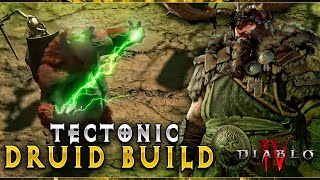 Diablo 4 Tectonic Druid Build - Leveling and End Game Guide - Massive Fortify, Crit Strike and AOE