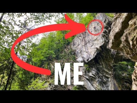 I DO NOT recommend this via Ferrata! (Chamonix)