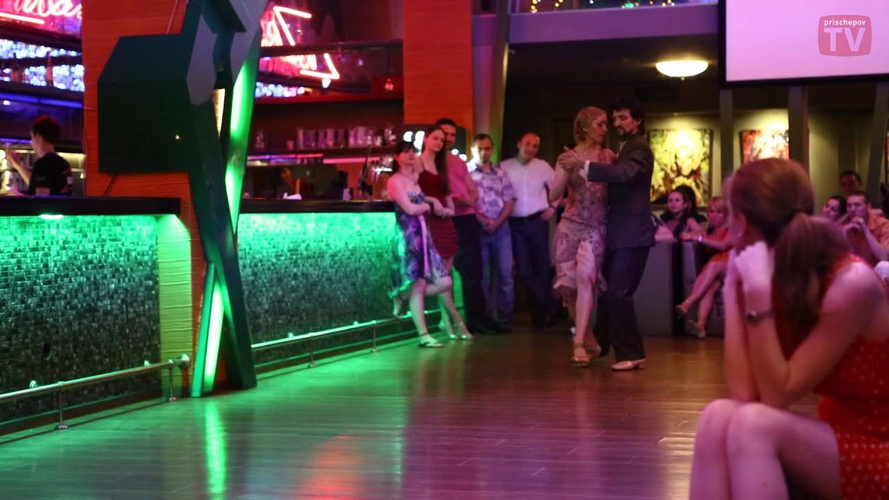 Video thumbnail for Maria Eugenia Parrilla & Yanick Wyler, 1, PRISCHEPOV MILONGA, "ZBar" Moscow, Russia, 19.05.2013