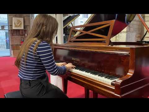 Piano à queue Pleyel modèle F acajou pommelé n° 194786