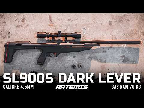 Carabina Artemis SL900S Dark Lever 4.5mm - Com Absorção De Impacto Na Coronha