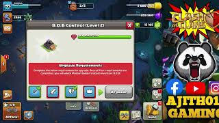 How to unlock 6th builder 😦😦😦 | Builder Base 2.0 | Ajith010 Gaming | Clash of clans Malayalam