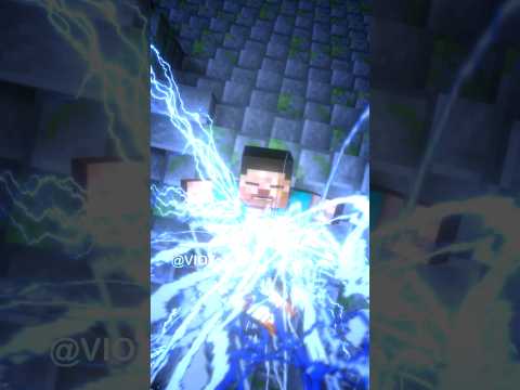 #16 - Epic Herobrine 🌩️ | #shorts #minecraft