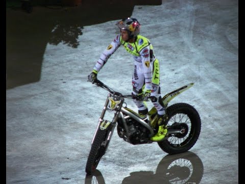 2016 FIM X-TRIAL Palau Sant Jordi, BARCELONA 07 Feb TRS & Adam Raga
