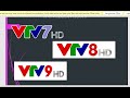 VTV1 SD VTV2 SD VTV3 HD VTV4 HD VTV5 HD VTV6 HD VTV7 HD VTV8 HD VTV9 HD VTV 7 9 1970