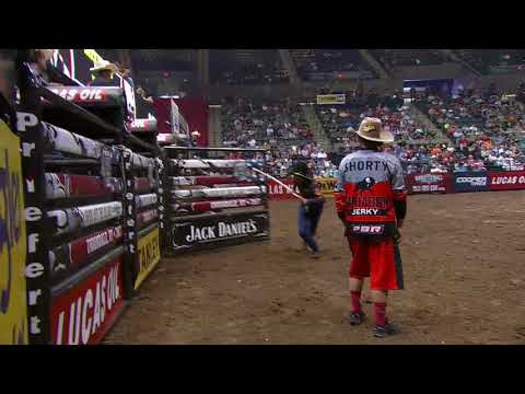 Brock Radford rides Jungle Fire (PBR)