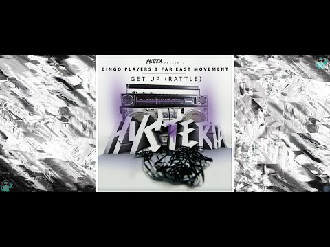 Get Up (Rattle) [feat. Far East Movement] - Vocal Edit - Music Visualization - Trippy - 4K