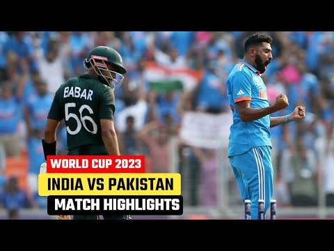 India vs Pakistan World Cup 2023 Match Highlights | ind vs Pak Match Highlights 2023