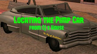 Pimp Car Location from CJ’s House. GTA SanAndreas
