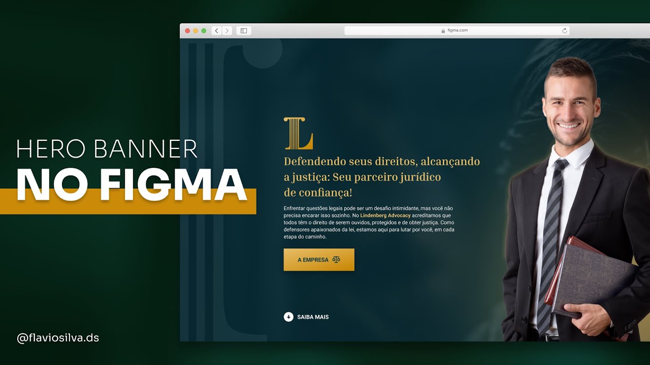 Criando uma HERO BANNER no figma