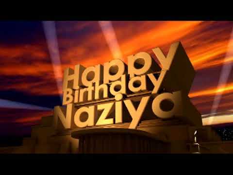 Happy Birthday Naziya