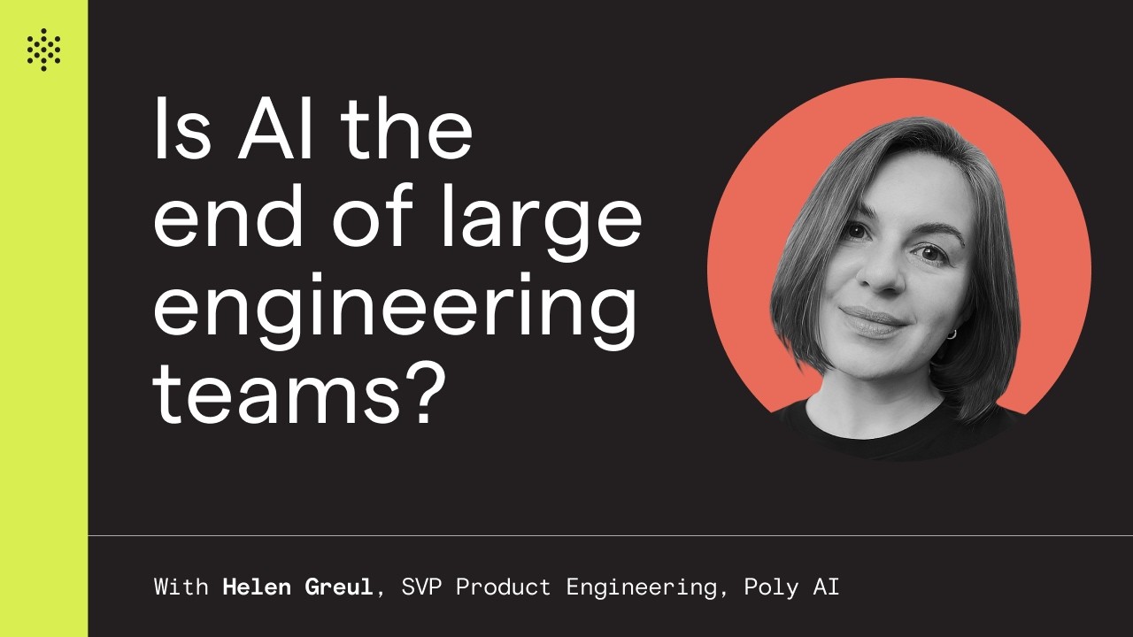 Is AI the end of large engineering teams?