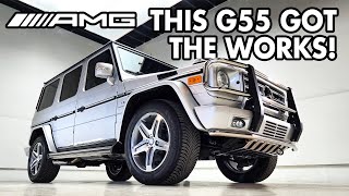 THE WORKS Detailing a Mercedes G-Wagon G55 AMG - Dry Ice Cleaning, Ceramic Coating, & More