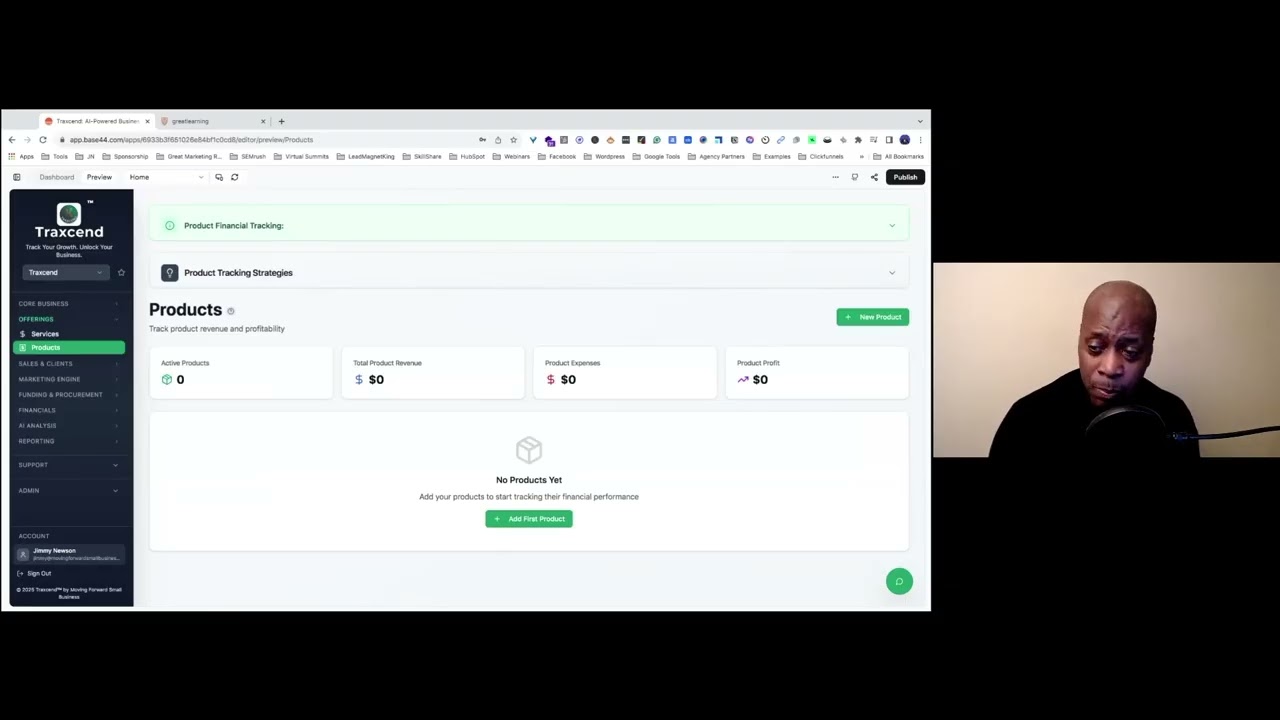 Traxcend Platform Walkthrough
