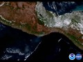 GOES-16 Spies Fire Burning in Mexico