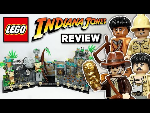 LEGO Indiana Jones Temple of the Golden Idol (77015) - 2023 Set Review