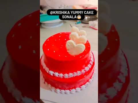 red love cake ❤️#cake #cakedesign #cakedecorating #cake