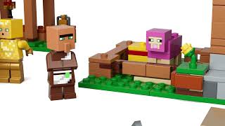 LEGO Minecraft - Útok Mága na vesnici