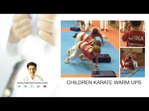 Pinetown JKA Children Warm-Up