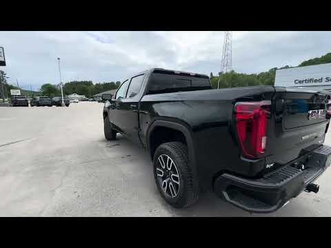 2026 GMC Sierra 1500 Crew Cab Short Box 4-Wheel Drive AT4 in Black for sale at Boyer Chevrolet Buick GMC Bancroft in Bancroft, ON