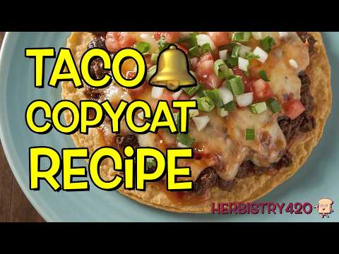 Taco Bell Mexican Pizza Copycat (With Optional Infused Version)