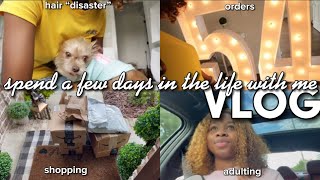 spend a few days in my life with me | marquee orders, hair disaster,etc.