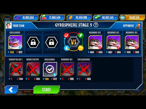 VERY HARD TO OPEN INDOMINUS VICTORY PACK | JURASSIC WORLD THE GAME