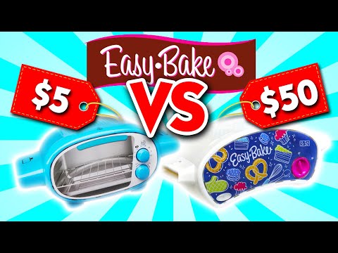 $5 vs $50 Easy Bake Oven Bake Off
